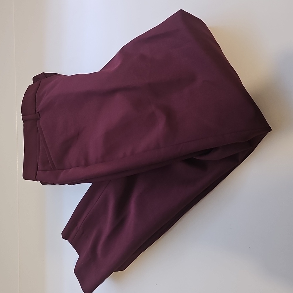 SOLD - WHBM Women's Burgundy Pants
